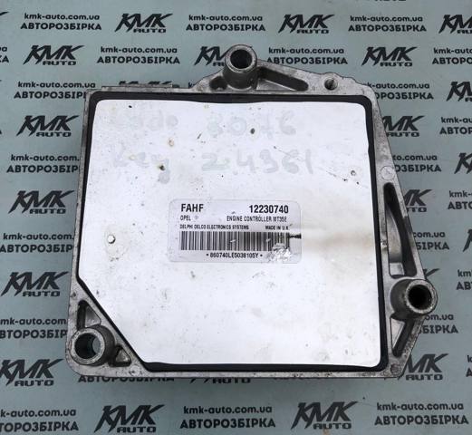 Компьютер двигателя 12230740 GM