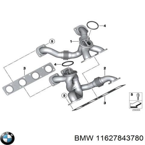 Катализатор 11627843780 BMW