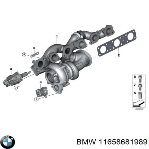 Турбина 11658681989 BMW