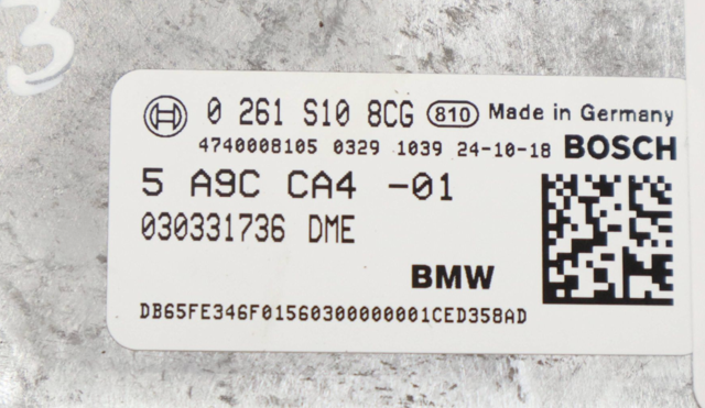 Компьютер двигателя 12145A9CCA4 BMW