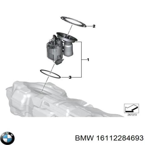 Электробензонасос 16112284693 BMW
