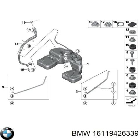 Танк топливный 16119426339 BMW