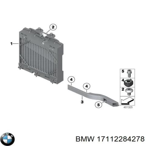 Радиатор охлаждения двигателя, правый 17112284278 BMW
