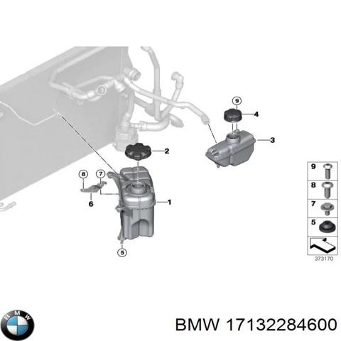 Бачок расширительный 17132284600 BMW