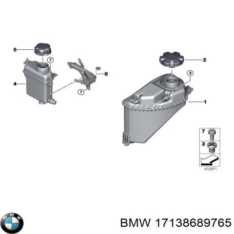 17138689765 BMW Бачок системы охлаждения купить в Одесса