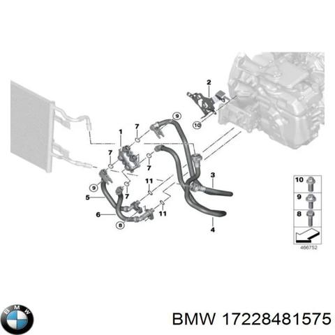 Термостат системы охлаждения масла АКПП 17228481575 BMW