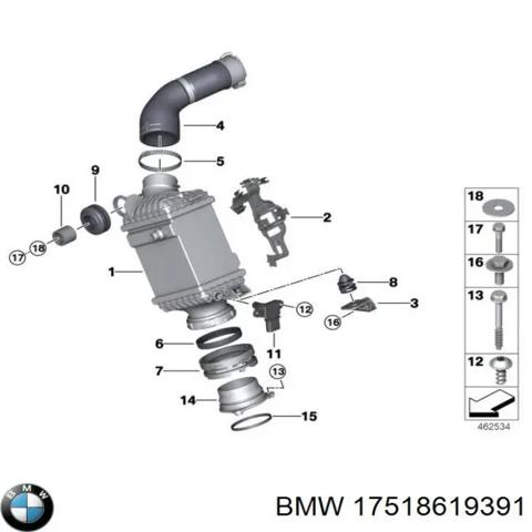 Интеркулер 17518619391 BMW