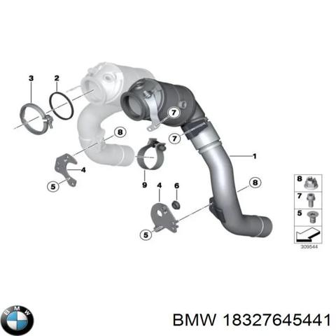 Катализатор 18327645441 BMW