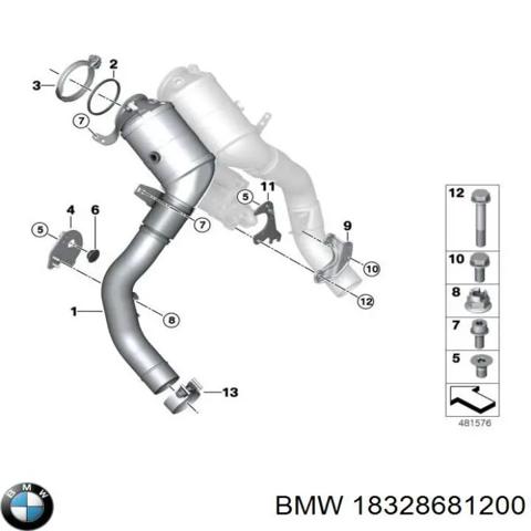 Катализатор 18328681200 BMW