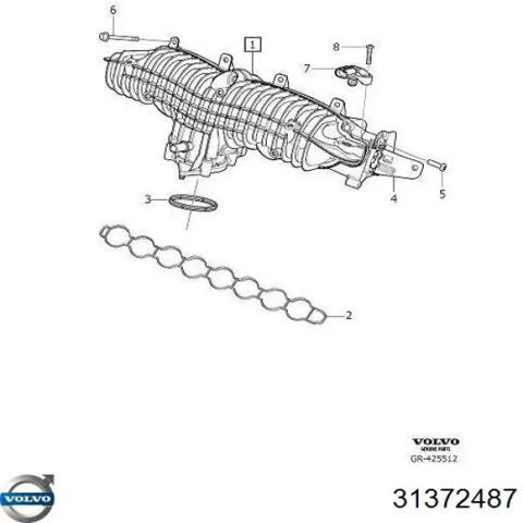Датчик абсолютного давления в коллекторе 31372487 VOLVO