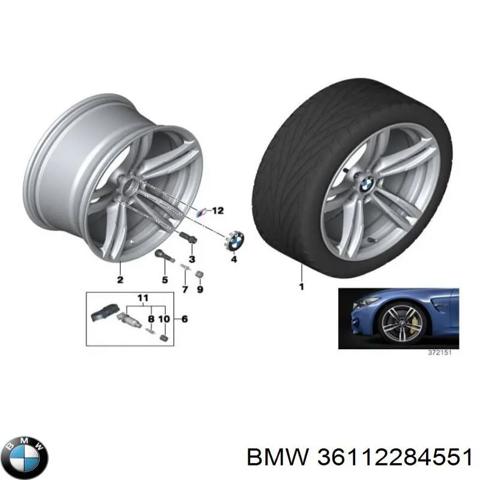 Оригинальные диски 36112284551 BMW