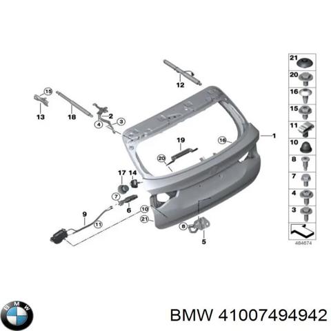 Дверь 5 41007494942 BMW