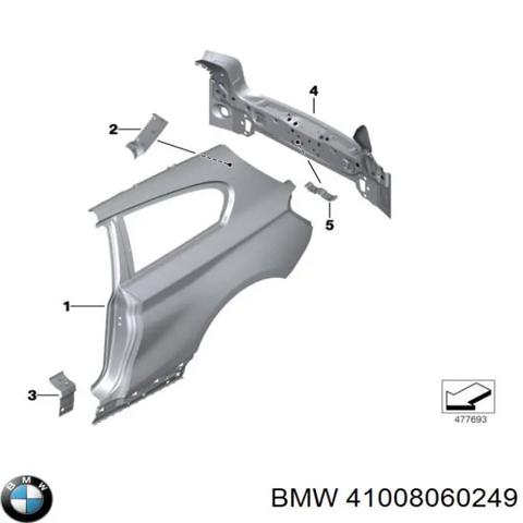 Крыло заднее 41008060249 BMW