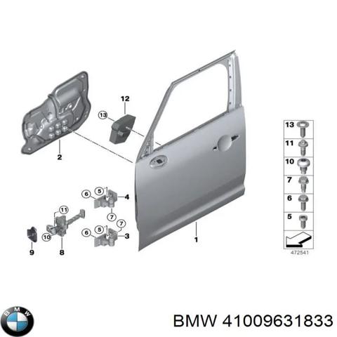 BMW 41009631833 Дверь передняя левая в наличии Тернополь
