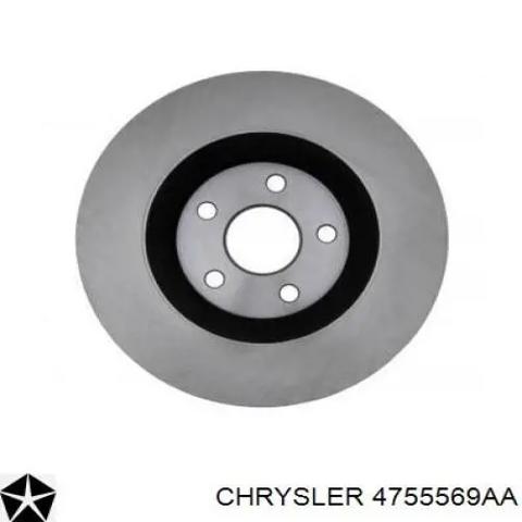 Передний тормозной диск 4755569AA CHRYSLER