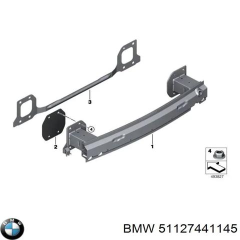 51127441145 BMW Усилитель бампера заднего купить в Сумы