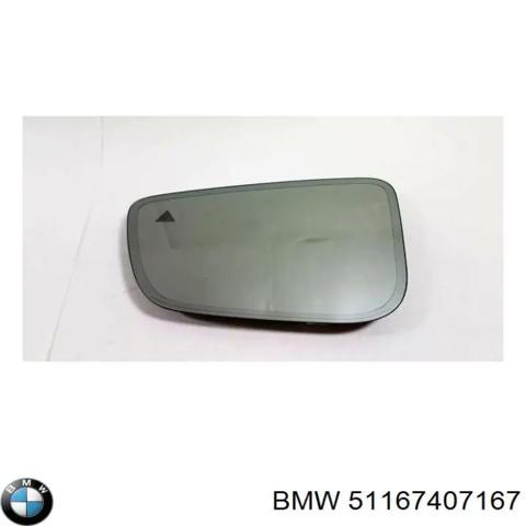 Стекло зеркала заднего вида, левого 51167407167 BMW