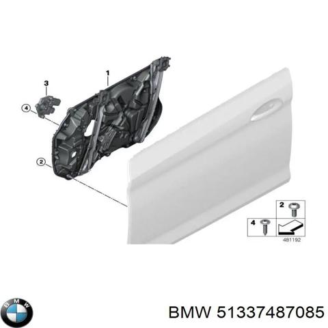 Механизм стеклоподъемника передней левой двери BMW 5