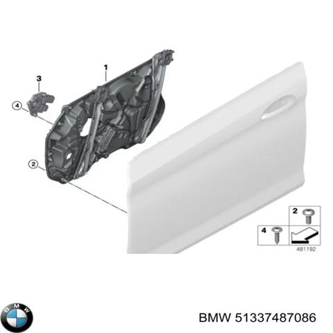 Механизм стеклоподъемника двери передней, правой 51337487086 BMW