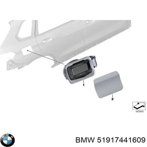 Лючок топливного бака 51917441609 BMW