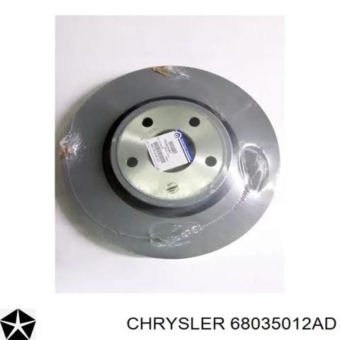 68035012AD CHRYSLER Диск тормозной передний купить в Украина