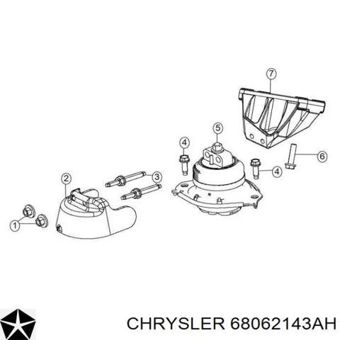 Гидроопора двигателя левая 68062143AH CHRYSLER