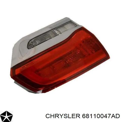 Фонарь задний левый, внутренний 68110047AD CHRYSLER