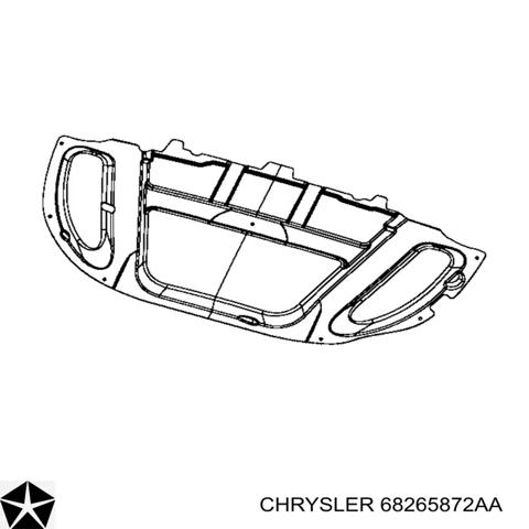 Термошумоизоляция капота 68265872AA CHRYSLER