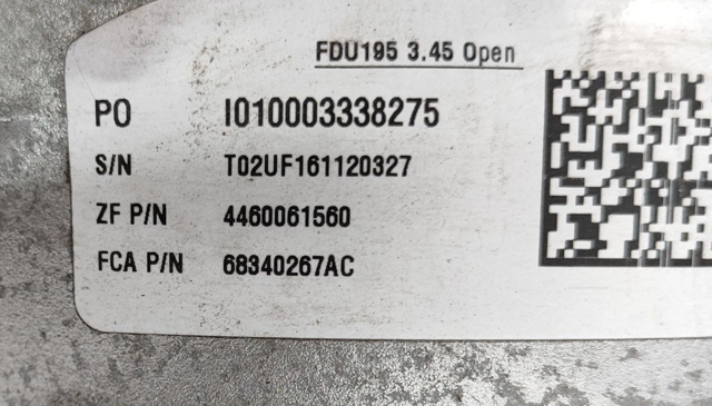 68340267AC CHRYSLER Передний редуктор купить в Днепр