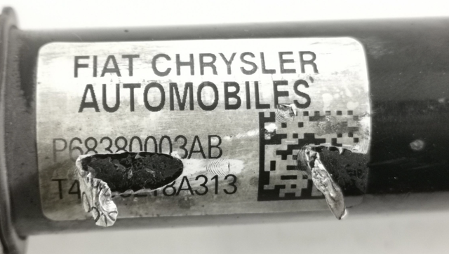 CHRYSLER 68380003AB Левая полуось в наличии Житомир