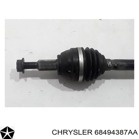 Вал привода, передний левый 68494387AA CHRYSLER