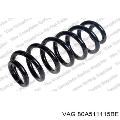 Пружина задняя 80A511115BE VAG