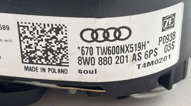8W0880201AS VAG Подушка безопасности водителя купить в Хмельницкий