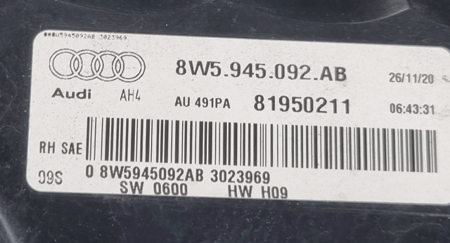 8W5945092AB Фонарь задний правый внешний купить Запорожье