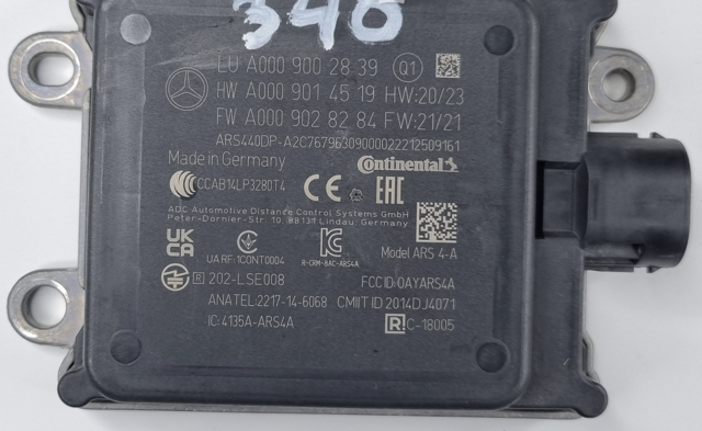 A0009002839 MERCEDES Радарный датчик дистанции купить в Николаев