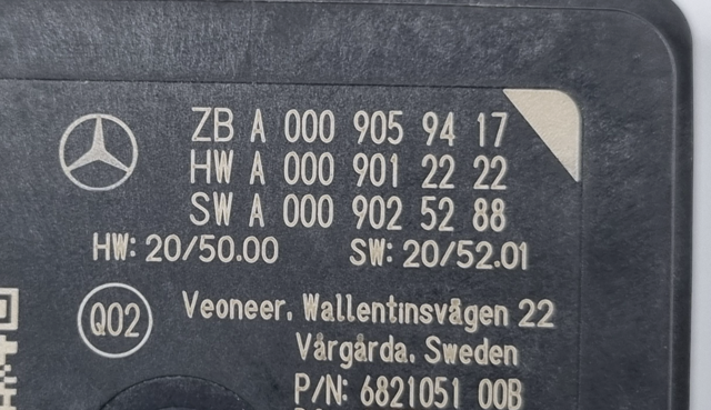 Датчик контроля мертвой зоны, задний A0009059417 MERCEDES