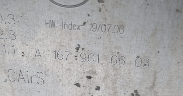 MERCEDES A1679016603 в наличии Тернополь