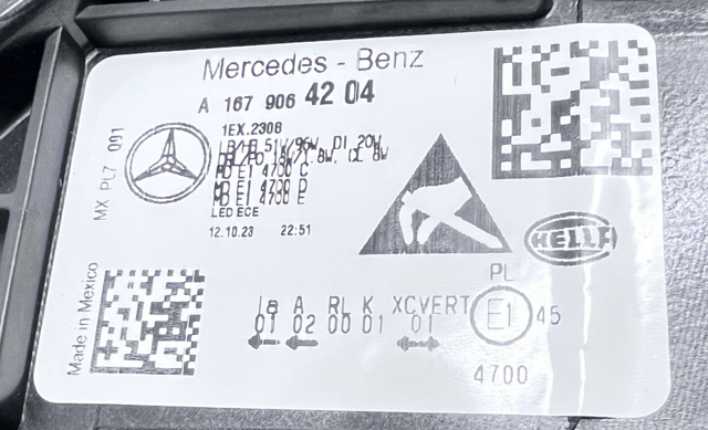 A1679065211 MERCEDES купить в Запорожье