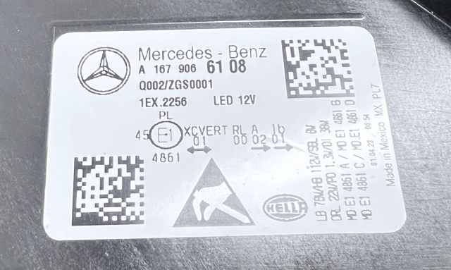 MERCEDES A1679068510 в наличии Житомир