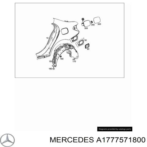 Дверка бензобака A1777571800 MERCEDES