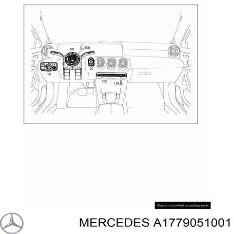 Кнопка старт стоп A1779051001 MERCEDES
