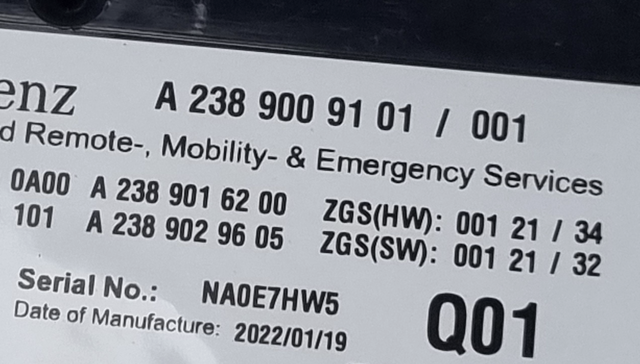 A2389009101 MERCEDES купить в Каменское