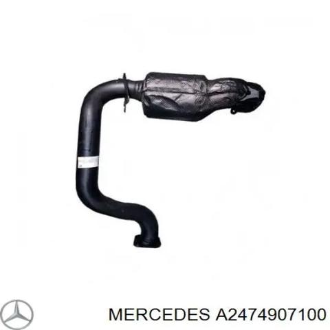 Приемная труба глушителя A2474907100 MERCEDES
