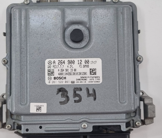 Модуль управления двигателем A2649001200 MERCEDES
