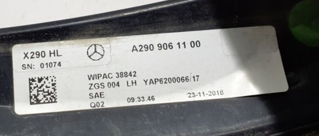 A2909061100 MERCEDES купить в Черновцы