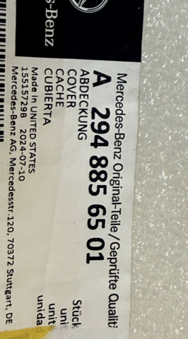 MERCEDES 2948856501 в наличии Полтава