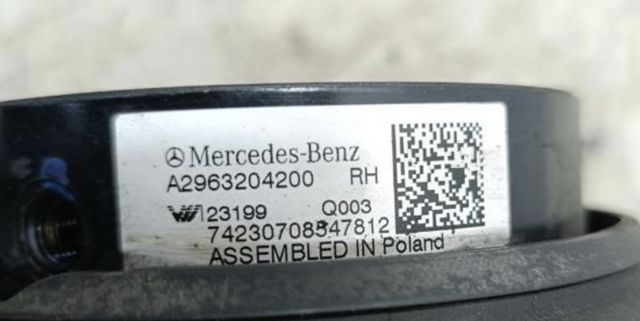 2963204200 MERCEDES Пневмоподушка (пневморессора) моста заднего купить в Одесса