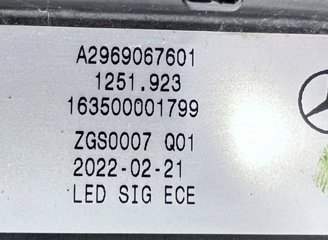MERCEDES A2969067601 в наличии Черкассы