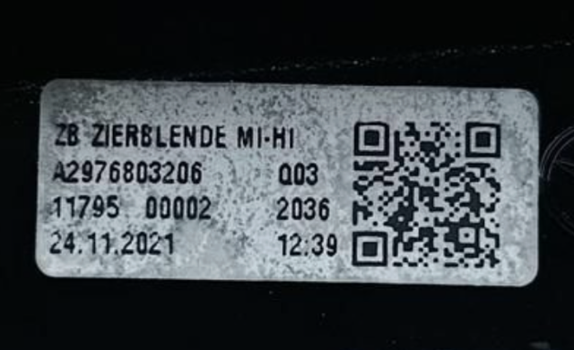 A2976803206 MERCEDES купить в Львов