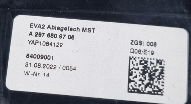 MERCEDES A2976809706 в наличии Николаев